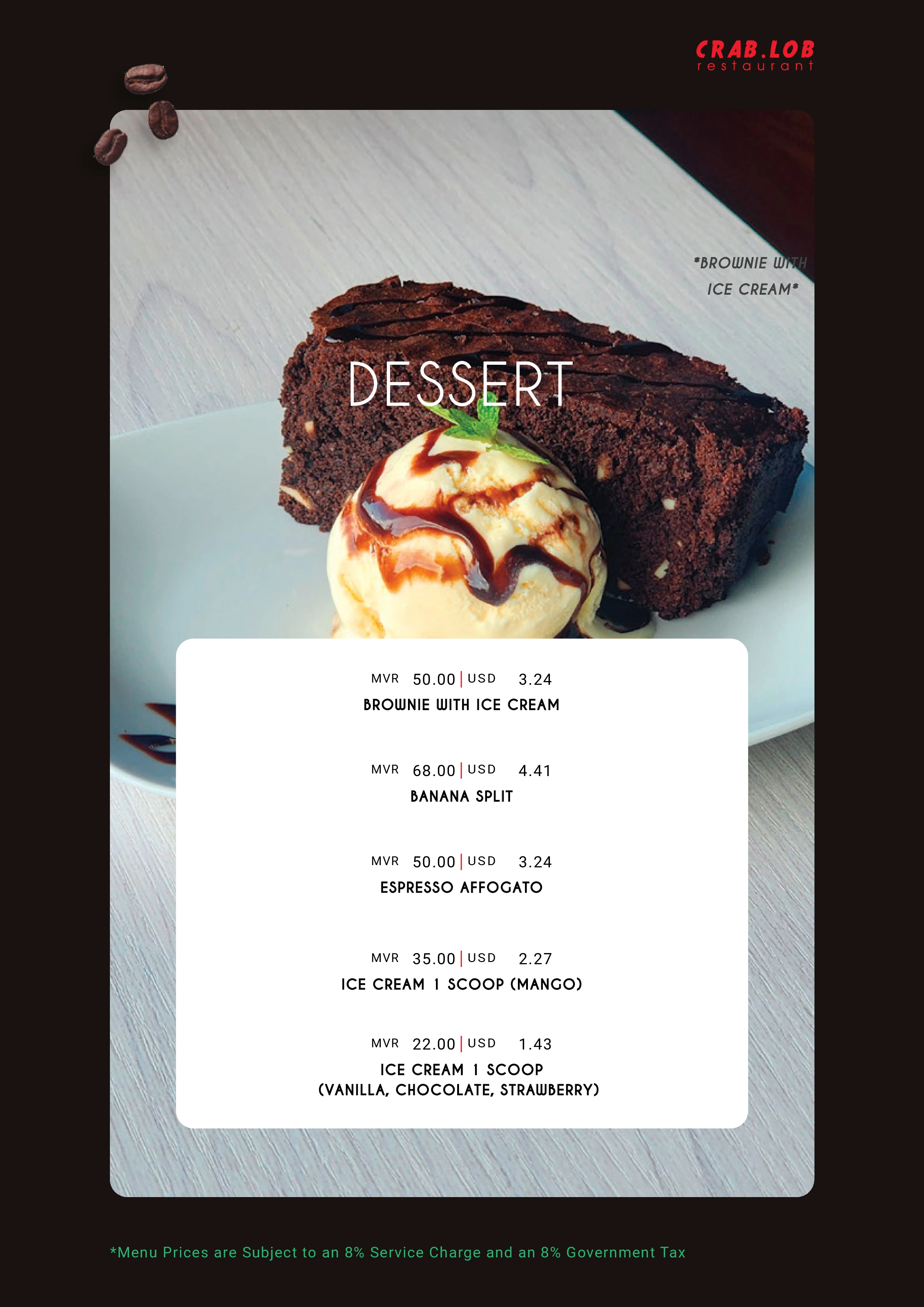 Menu page 25