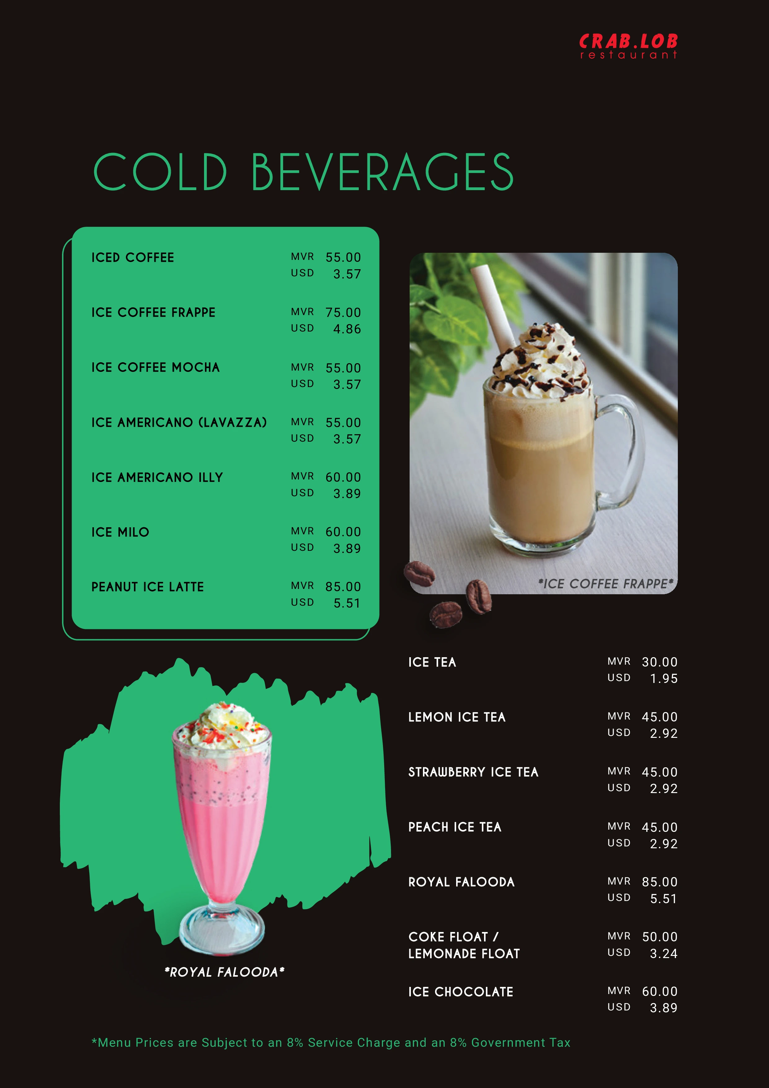 Menu page 32